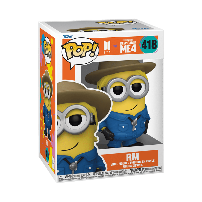 FUNKO POP! Vinyl Figure: BTS x Despicable Me 4 - RM FUNKO POP! Vinyl Figure: BTS x Despicable Me 4 - RM