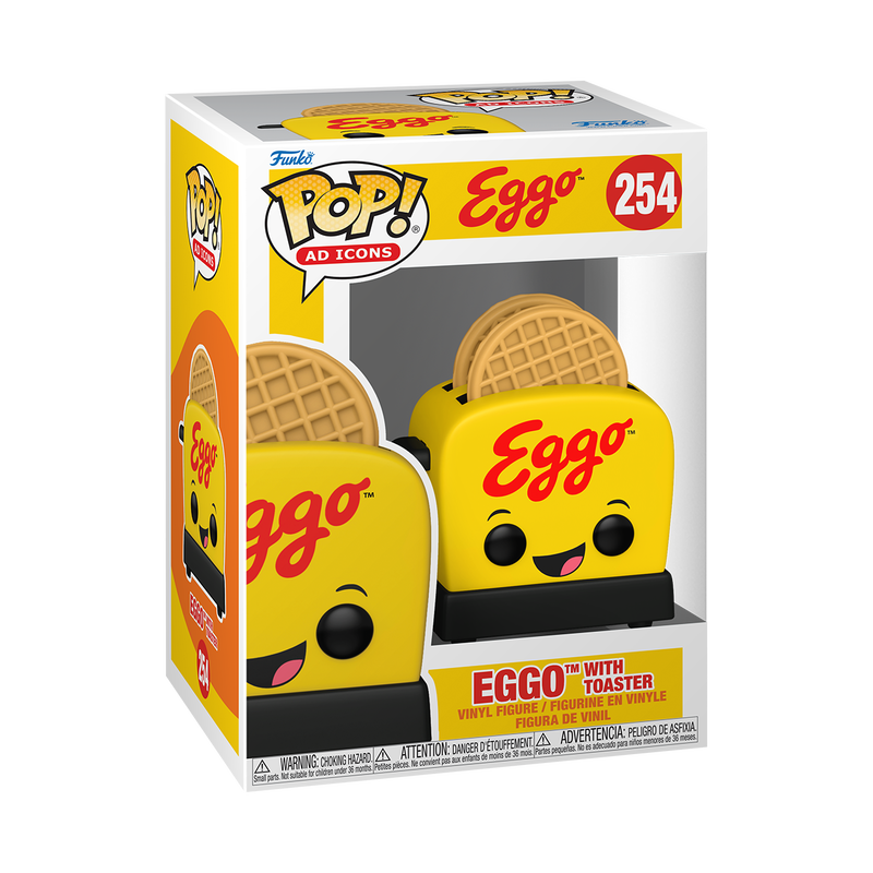 FUNKO POP! Vinyl Figure: Kellogs - Eggo with Toaster FUNKO POP! Vinyl Figure: Kellogs - Eggo with Toaster