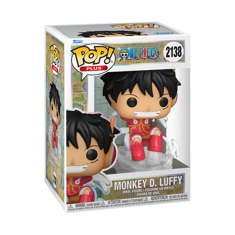 FUNKO POP! Plus Vinyl Figure: One Piece - Monkey D. Luffy (Egghead Arc) FUNKO POP! Plus Vinyl Figure: One Piece - Monkey D. Luffy (Egghead Arc)