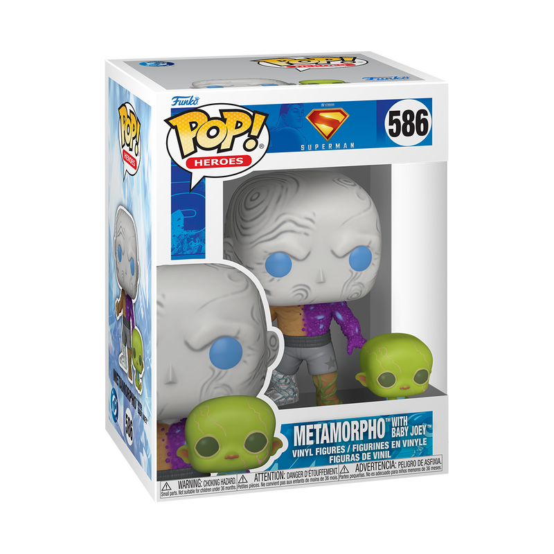 FUNKO POP! Vinyl Figure: DC: Superman (2025) - Metamorpho & Baby Joey FUNKO POP! Vinyl Figure: DC: Superman (2025) - Metamorpho & Baby Joey