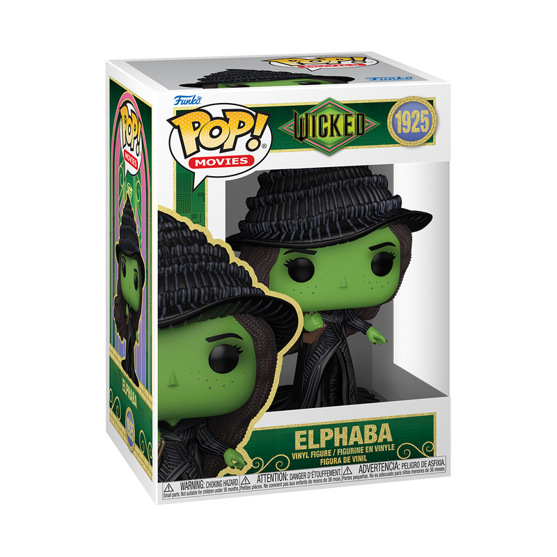 FUNKO POP! Vinyl Figure: Wicked - Elphaba with Grimmerie FUNKO POP! Vinyl Figure: Wicked - Elphaba with Grimmerie
