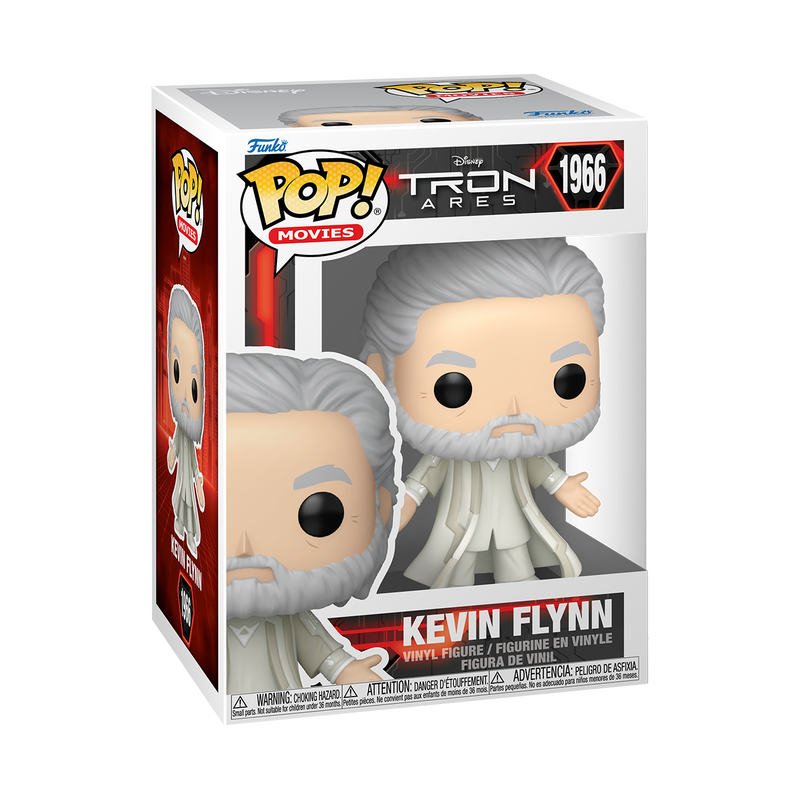 FUNKO POP! Vinyl Figure: Disney: Tron: Ares - Kevin Flynn FUNKO POP! Vinyl Figure: Disney: Tron: Ares - Kevin Flynn