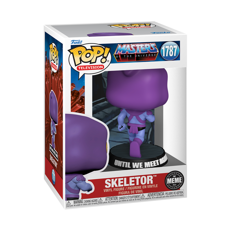 FUNKO POP! Vinyl Figure: Masters Of The Universe - Skeletor (Until We Meet Again Meme) FUNKO POP! Vinyl Figure: Masters Of The Universe - Skeletor (Until We Meet Again Meme)