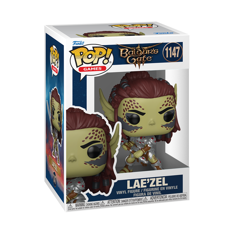 FUNKO POP! Vinyl Figure: Baldurs Gate - Laezel FUNKO POP! Vinyl Figure: Baldurs Gate - Laezel