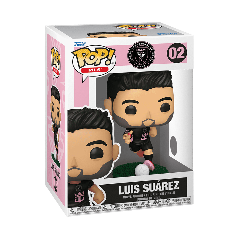 FUNKO POP! Vinyl Figure: Inter Miami - Luis Suarez FUNKO POP! Vinyl Figure: Inter Miami - Luis Suarez
