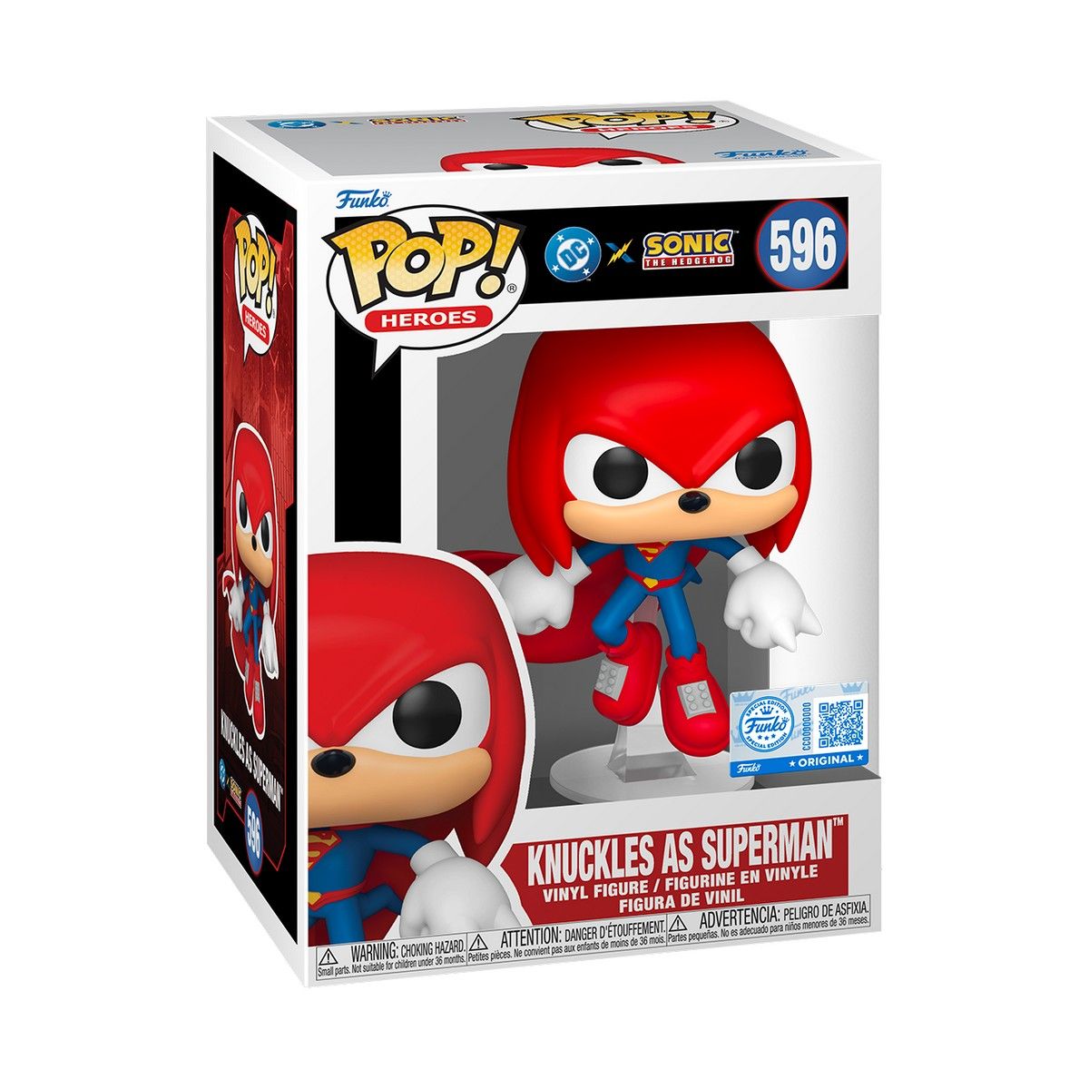 FUNKO POP! Vinyl Figure: DC / Sonic - Knuckles / Superman FUNKO POP! Vinyl Figure: DC / Sonic - Knuckles / Superman