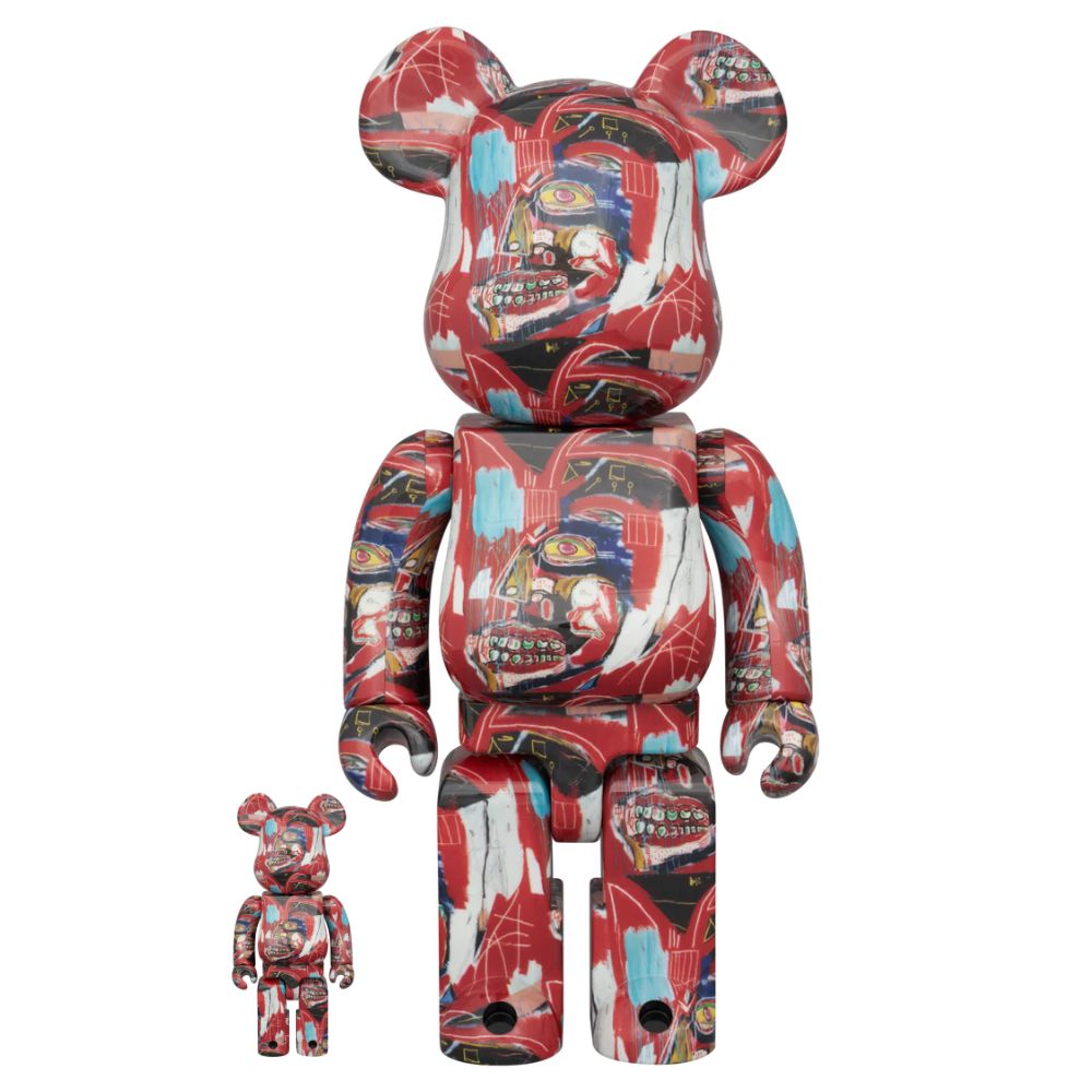 400% & 100% Bearbrick Jean-Michel Basquiat #13 (PRE-ORDER) 400% & 100% Bearbrick Jean-Michel Basquiat #13 limited edition vinyl art toy by Medicom Toy
