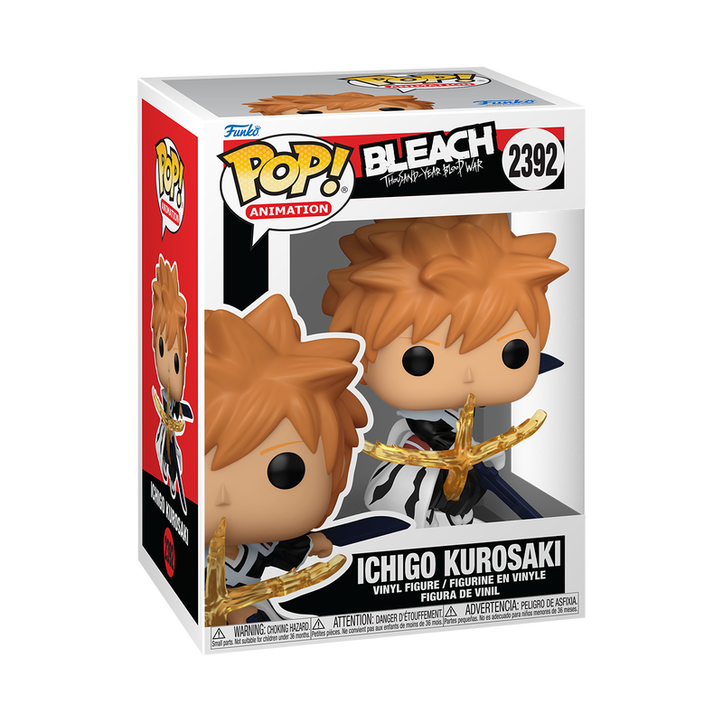 FUNKO POP! Vinyl Figure: Bleach - Ichigo Kurosaki with Dual Zangetsu Swords FUNKO POP! Vinyl Figure: Bleach - Ichigo Kurosaki with Dual Zangetsu Swords