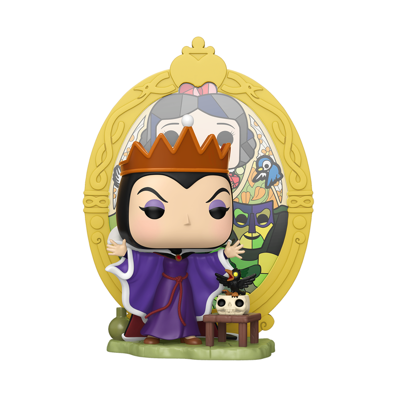 FUNKO POP! Deluxe Vinyl Figure: Disney: Snow White - Evil Queen (Snow White Stained Glass) FUNKO POP! Deluxe Vinyl Figure: Disney: Snow White - Evil Queen (Snow White Stained Glass) - Image 2