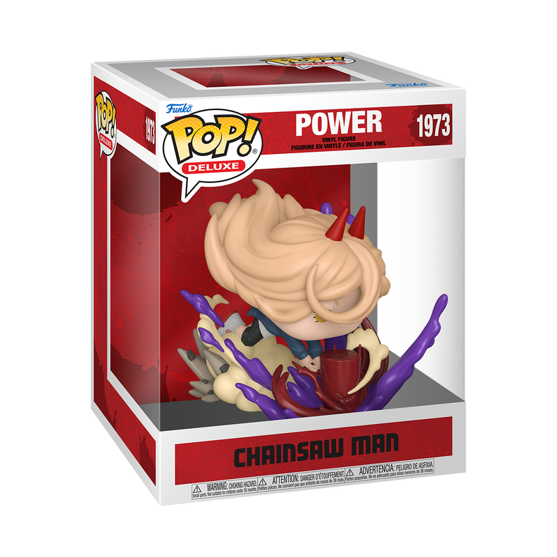 FUNKO POP! Deluxe Vinyl Figure: Chainsaw Man - Power (Blood Mallet) FUNKO POP! Deluxe Vinyl Figure: Chainsaw Man - Power (Blood Mallet)