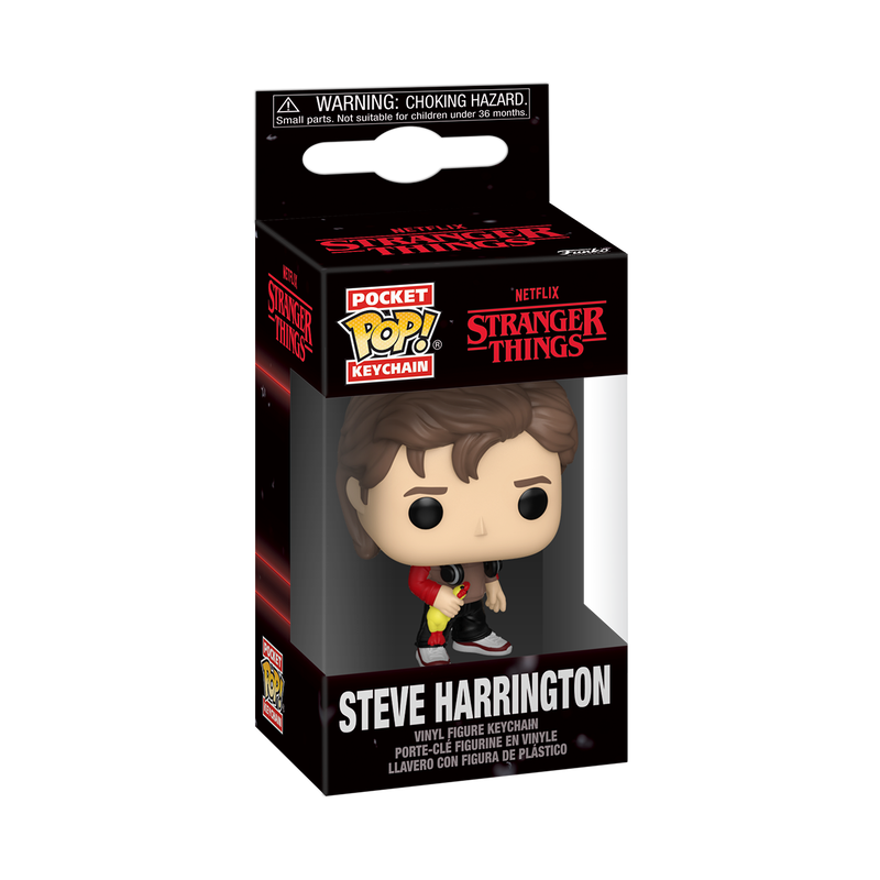 FUNKO POP! Keychain: Stranger Things - Steve Harrington FUNKO POP! Keychain: Stranger Things - Steve Harrington