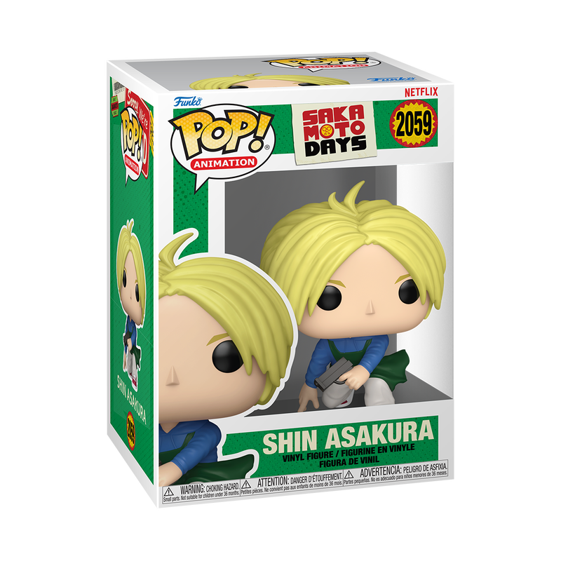 FUNKO POP! Vinyl Figure: Sakamoto Days - Shin Asakura FUNKO POP! Vinyl Figure: Sakamoto Days - Shin Asakura
