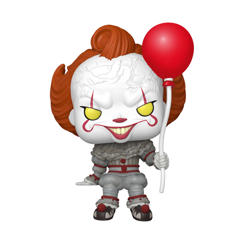 FUNKO POP! Vinyl Figure: IT - Pennywise with Balloon (Shelf Sitter) FUNKO POP! Vinyl Figure: IT - Pennywise with Balloon (Shelf Sitter) - Image 2