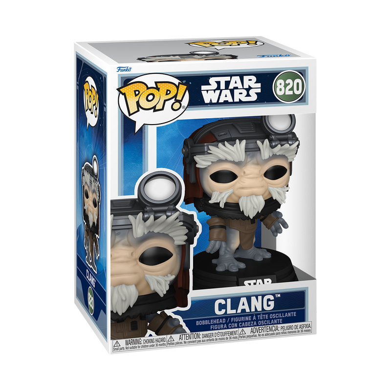 FUNKO POP! Vinyl Figure: Star Wars: Mandalorian & Grogu - Clang with Head Set FUNKO POP! Vinyl Figure: Star Wars: Mandalorian & Grogu - Clang with Head Set