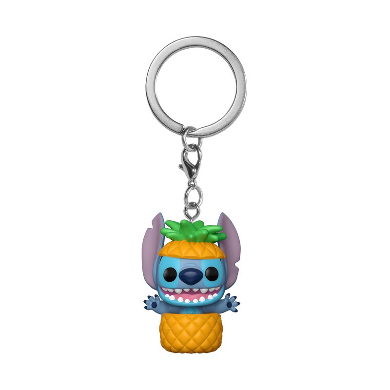 FUNKO POP! Keychain: Disney: Lilo & Stitch - Stitch in pineapple FUNKO POP! Keychain: Disney: Lilo & Stitch - Stitch in pineapple - Image 2