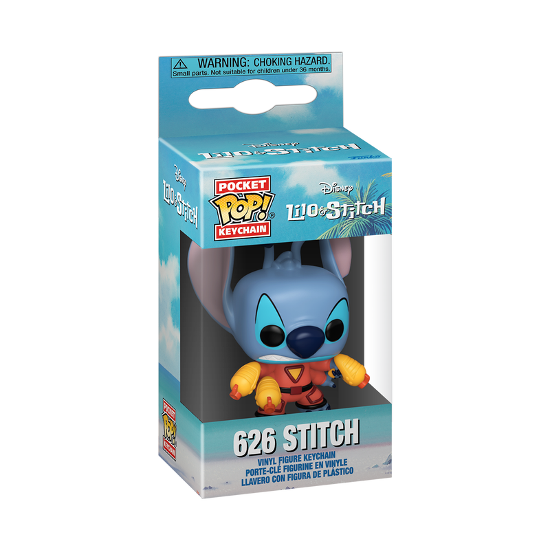 FUNKO POP! Keychain: Disney: Lilo & Stitch - Stitch 626 FUNKO POP! Keychain: Disney: Lilo & Stitch - Stitch 626