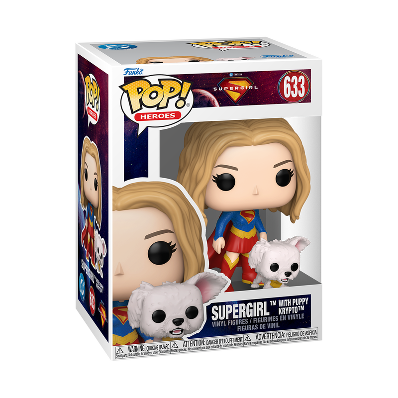 FUNKO POP! Supergirl - Buddy Supergirl with Puppy Krypto FUNKO POP! Supergirl - Buddy Supergirl with Puppy Krypto
