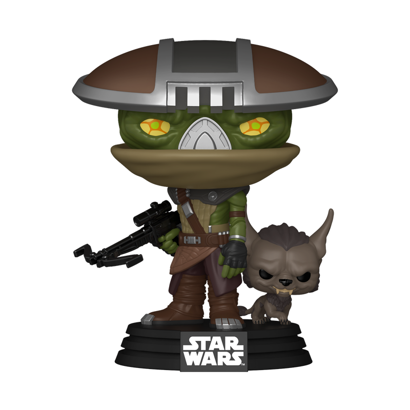 FUNKO POP! Vinyl Figure: Star Wars: Mandalorian & Grogu - Buddy Embo & Keibu FUNKO POP! Vinyl Figure: Star Wars: Mandalorian & Grogu - Buddy Embo & Keibu - Image 2