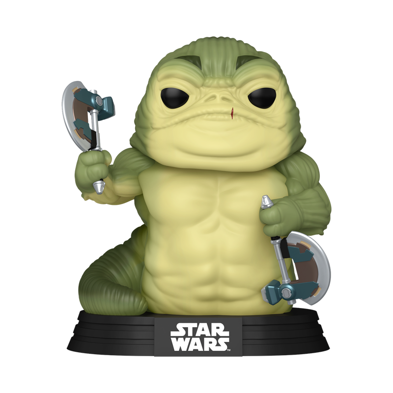 FUNKO POP! Vinyl Figure: Star Wars: Mandalorian & Grogu - Rotta the Hutt (Glow) FUNKO POP! Vinyl Figure: Star Wars: Mandalorian & Grogu - Rotta the Hutt (Glow) - Image 2
