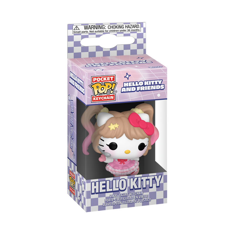 FUNKO POP! Keychain: Sanrio - Hello Kitty (K-Pop Outfit) FUNKO POP! Keychain: Sanrio - Hello Kitty (K-Pop Outfit)