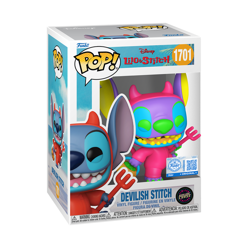 FUNKO POP! Vinyl Figure: Disney - Devilish Stitch w/Chase FUNKO POP! Vinyl Figure: Disney - Devilish Stitch w/Chase - Image 3