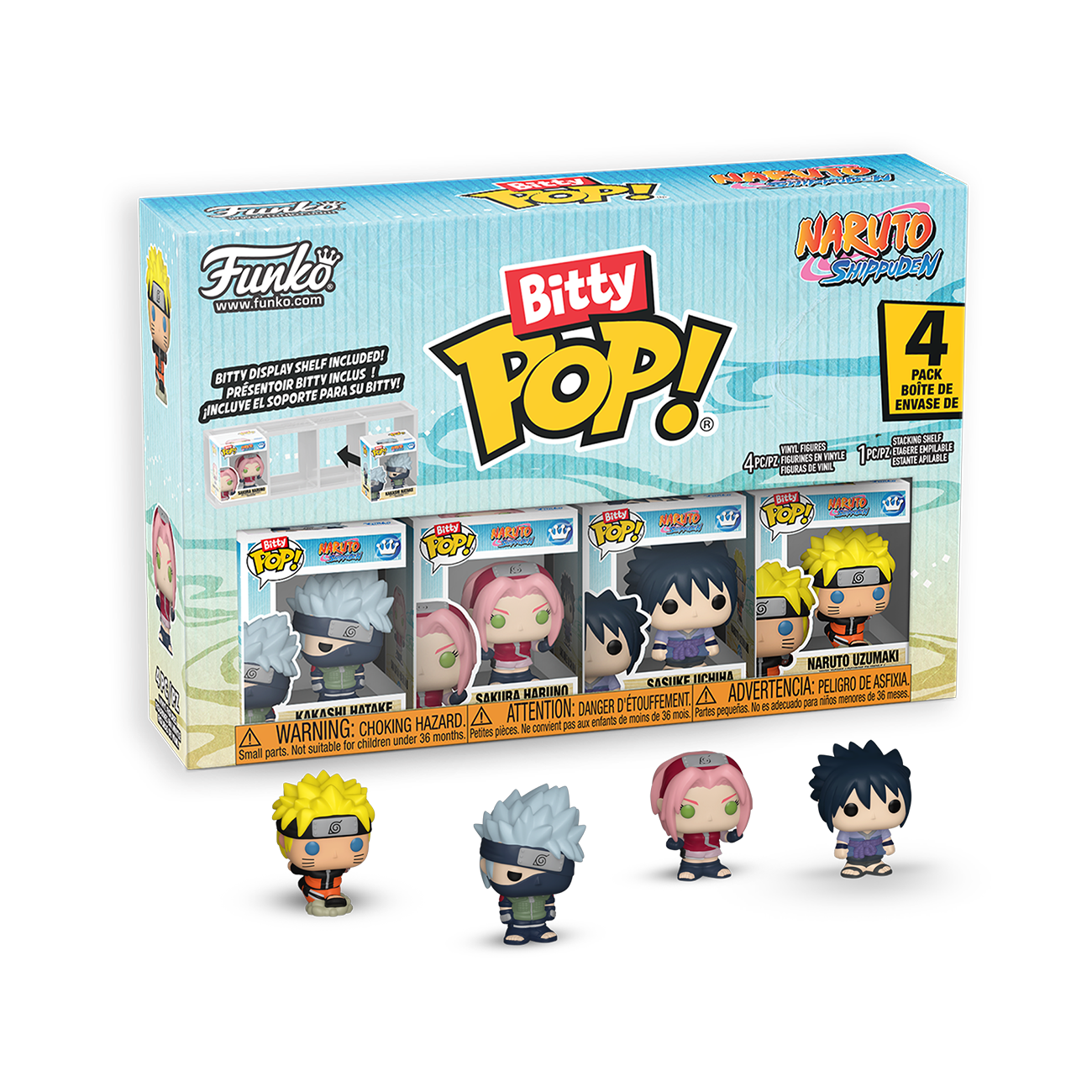 FUNKO Bitty POP! Figure Multipack: Naruto FUNKO Bitty POP! Figure Multipack: Naruto - Image 2