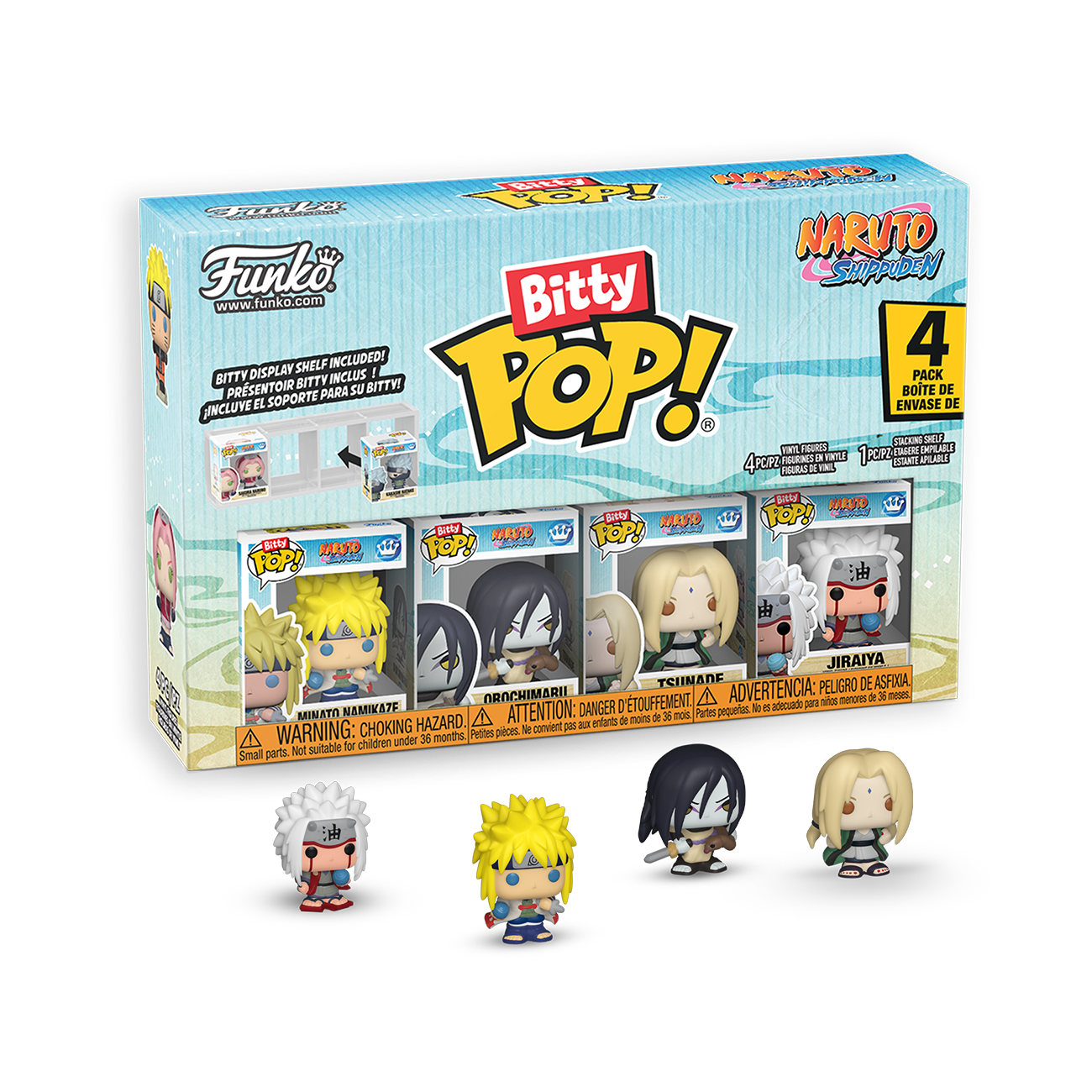 FUNKO Bitty POP! Figure Multipack: Naruto FUNKO Bitty POP! Figure Multipack: Naruto - Image 3