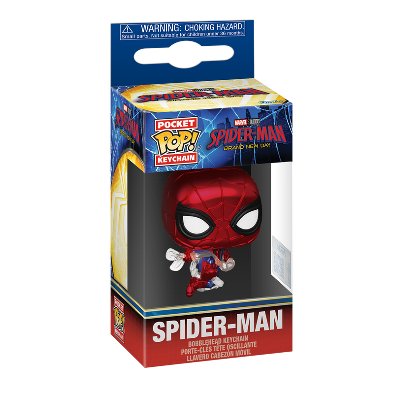 FUNKO POP! Keychain: Spider-Man (Brand New Day) FUNKO POP! Keychain: Spider-Man (Brand New Day)