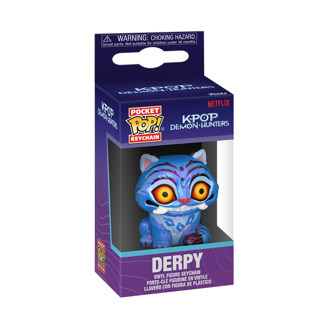 FUNKO POP! Keychain: KPop Demon Hunters - Derpy FUNKO POP! Keychain: KPop Demon Hunters - Derpy