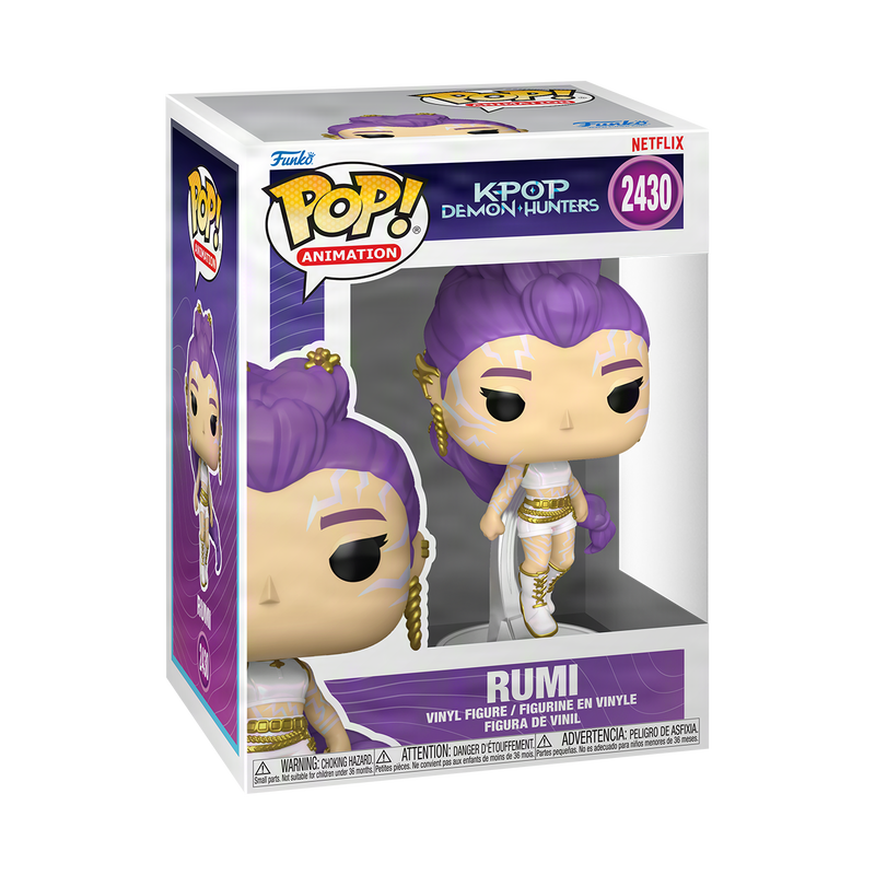 FUNKO POP! Vinyl Figure: KPop Demon Hunters - Rumi w/CHASE FUNKO POP! Vinyl Figure: KPop Demon Hunters - Rumi w/CHASE