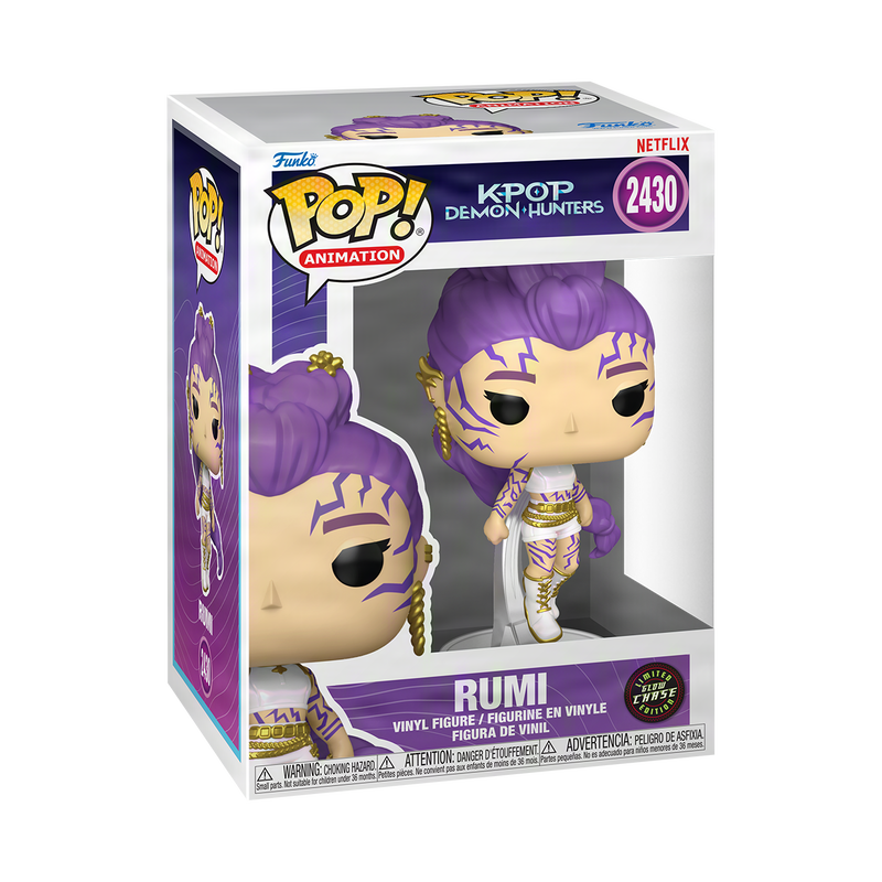 FUNKO POP! Vinyl Figure: KPop Demon Hunters - Rumi w/CHASE FUNKO POP! Vinyl Figure: KPop Demon Hunters - Rumi w/CHASE - Image 4