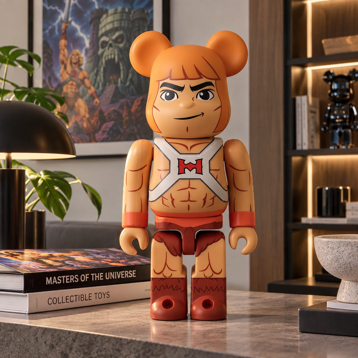 400% Bearbrick Masters of the Universe He-Man(PRE-ORDER) 400% Bearbrick Masters of the Universe He-Man(PRE-ORDER) - Image 2